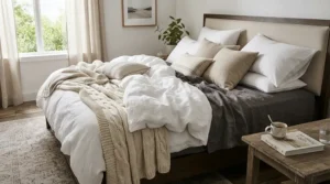 Hybrid mattress for hip pain combining springs and foam for ultimate joint comfort