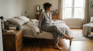 Demonstrating motion isolation on a mattress for couples with different firmness preferences