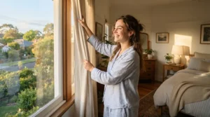 Waking up refreshed after sleeping on an orthopaedic mattress for back sleepers